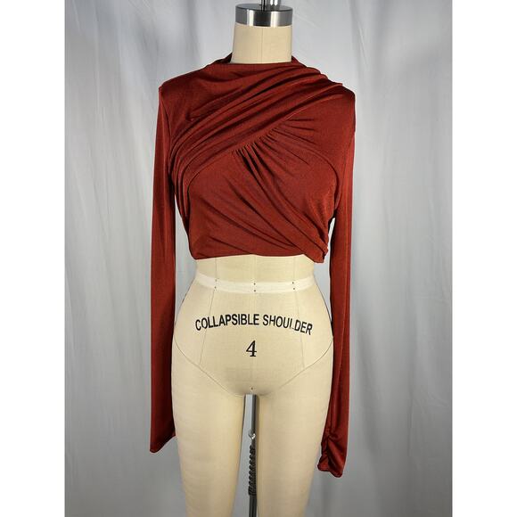 Anna October 'Novel' Red Top Size M - Picture 2 of 5